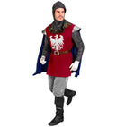 Knight  Coat With Cape, Belt, Hood 