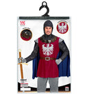 Knight  Coat With Cape, Belt, Hood 