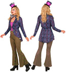 Crazy Hatter  Jacket, Jumpsuit, Bow Tie, Hat 