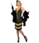 Roaring 20S Flapper  Dress 