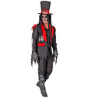Dia De Los Muertos  Jacket With Vest, Hat 