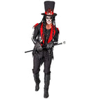 Dia De Los Muertos  Jacket With Vest, Hat 