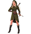 Medieval Gothic  Hooded Dress 
