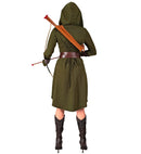Medieval Gothic  Hooded Dress 