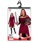 Medieval Gothic  Hooded Dress 