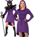 Medieval Gothic  Hooded Dress 