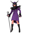 Medieval Gothic  Hooded Dress 