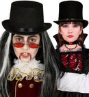 Black Top Hat Felt 11 Cm - Child Size