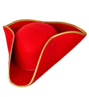Red Tricorns Felt