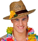 Straw Farmer Hat With Sunflower