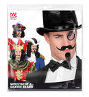 Musketeer Moustache & Goatee Beard