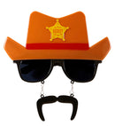 Cowboy Glasses With Moustache