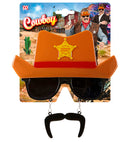 Cowboy Glasses With Moustache