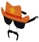 Cowboy Glasses With Moustache
