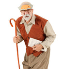 Old Man Glasses With Moustache & Goatee Beard