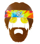 Hippie Glasses With Beard