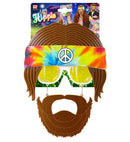 Hippie Glasses With Beard