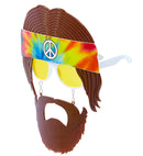 Hippie Glasses With Beard