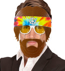 Hippie Glasses With Beard