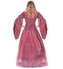 Medieval Princess  Dress With Petticoat, Crown 