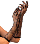 Black Spiderweb Gloves
