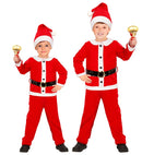 Santa Claus Flannel  Jacket, Pants, Belt, Hat 
