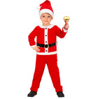 Santa Claus Flannel  Jacket, Pants, Belt, Hat 