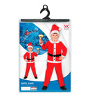Santa Claus Flannel  Jacket, Pants, Belt, Hat 