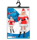 Miss Santa Velvet & Plush  Dress, Belt, Hat 