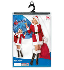 Miss Santa  Hooded Dress, Belt 