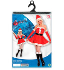 Miss Santa Velvet & Plush  Dress, Belt, Gloves, Hat 