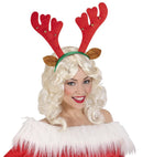 Reindeer Horns With Bells & Ears
