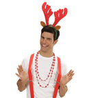 Reindeer Horns With Bells & Ears
