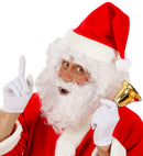 Santa Claus Wig, Beard & Eyebrows In Polybag