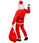Santa Claus  Jacket, Pants, Belt, Hat, Beard With Moustache 