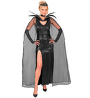 Dark Queen  Dress, Belt, Choker, Crown, Cape 