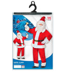Super Deluxe Santa Claus Velvet  Jacket, Pants And Hat With Plush Trim, Belt With Buckle 