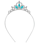 Tiara Strass With Blue Gemstones Child Size