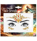 Face Jewels Diamonds Yellow