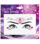 Face Jewels Charm Pink