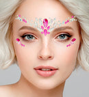 Face Jewels Charm Pink