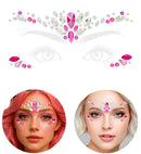 Face Jewels Charm Pink