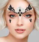 Face Jewels Dark Queen