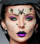 Face Jewels Black Widow