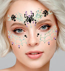 Face Jewels Black Widow