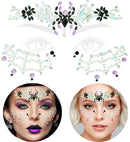 Face Jewels Black Widow