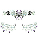Face Jewels Black Widow