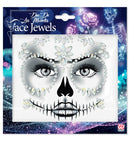 Face Jewels Dia De Los Muertos Diamond