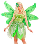 Maxi Green  Wings With Gems 125X72 Cm