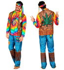 Hippie Fast Costume  Jacket, Pants, Headband 